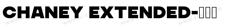 CHANEY Extended字体转换